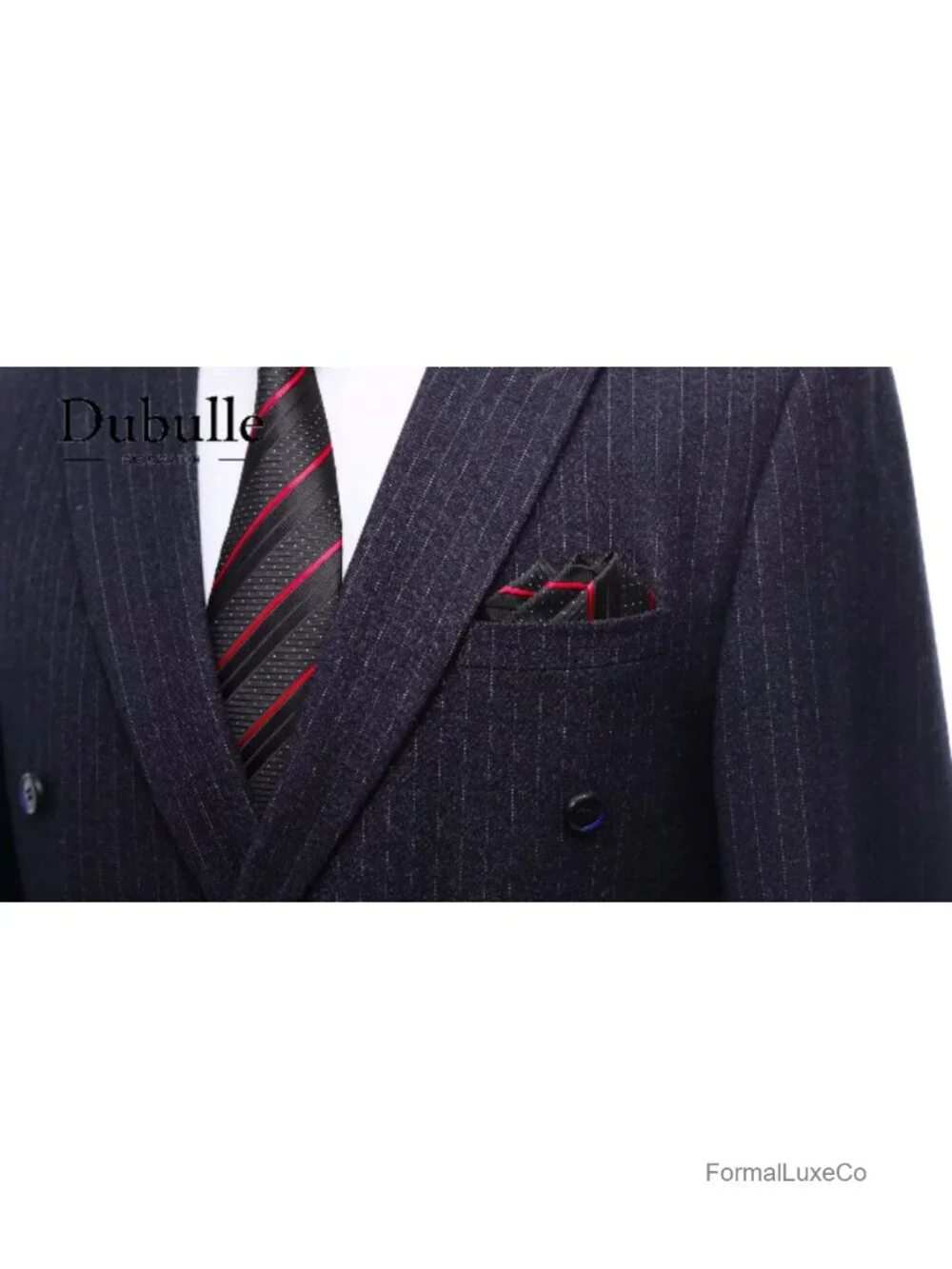 Silk Tie Set for Men - Necktie Pocket Square Cufflinks 3pc Formal Wedding